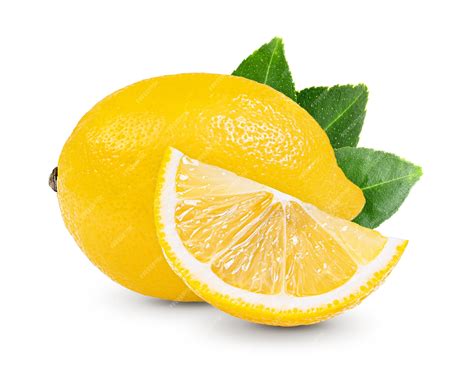Freshen Up Your Space with Lemon White Background - A Bright and Energetic Touch of Color